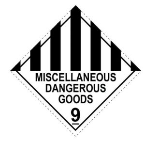 miscellaneous dangerous goods 9